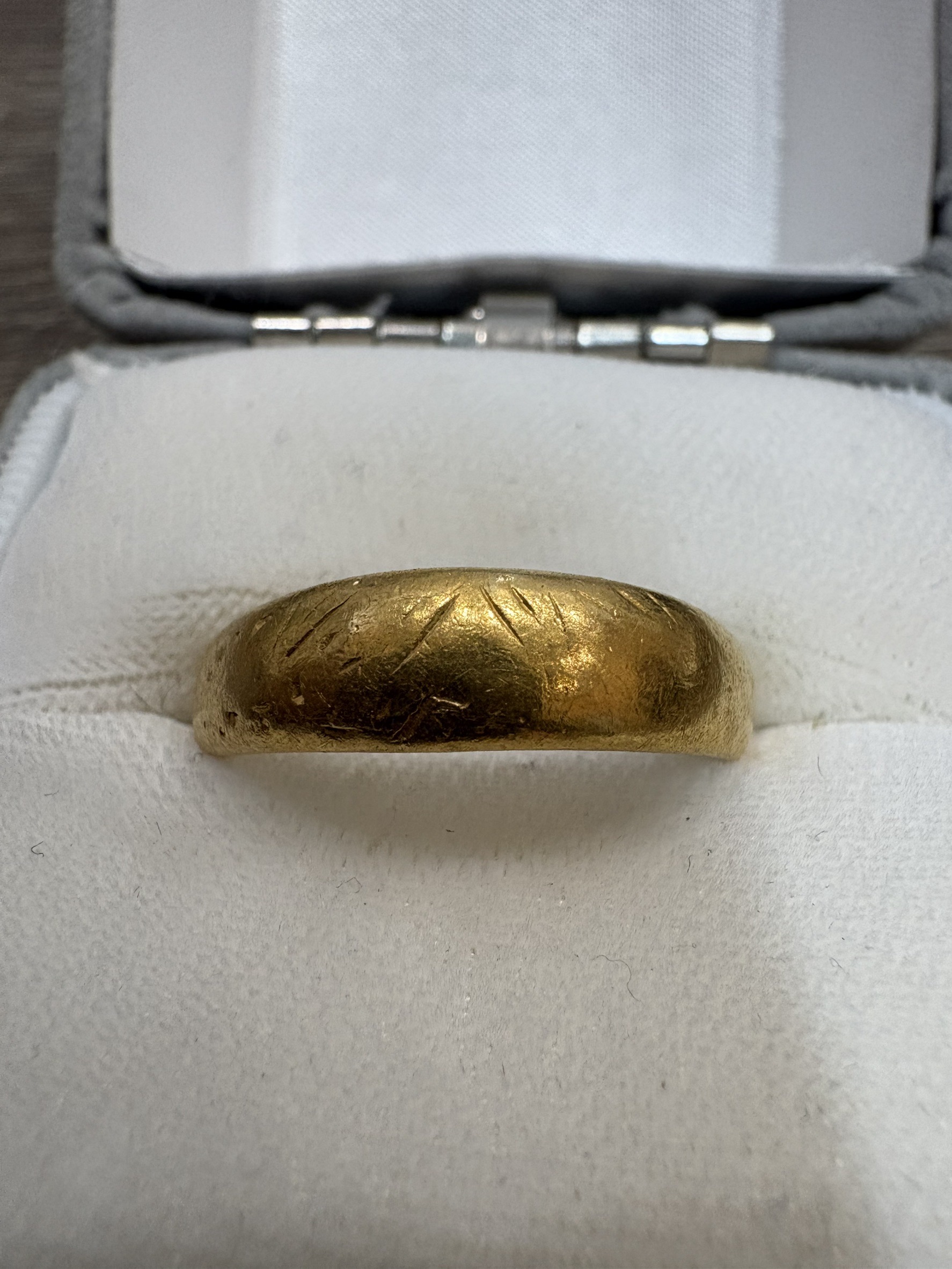 純金リングを買取させていただきました！