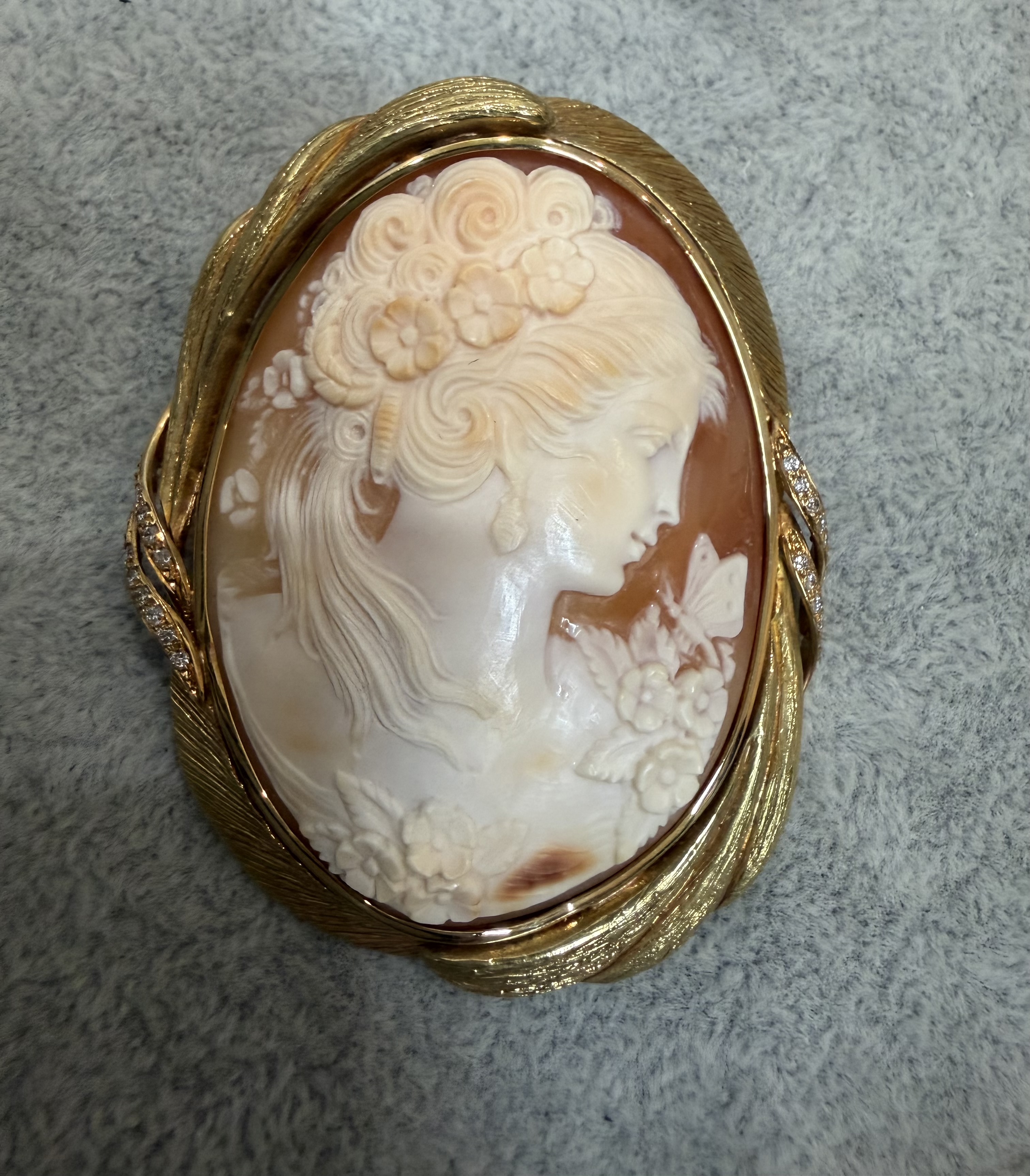 K18 カメオを買取しました！