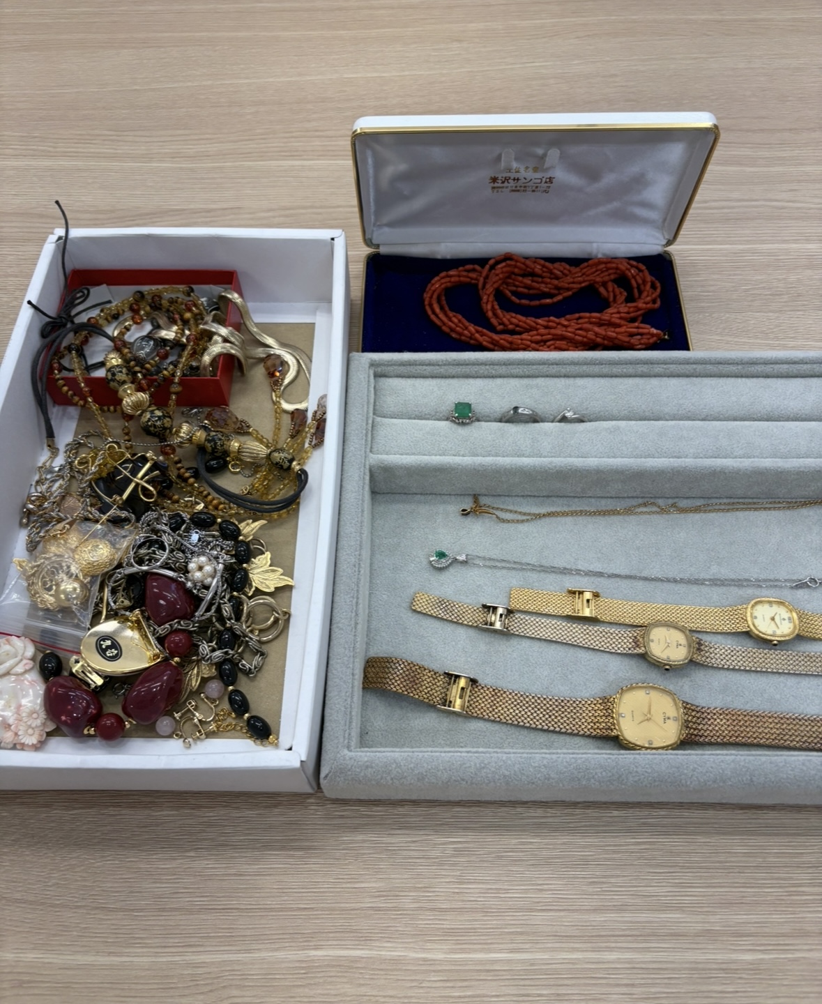 【買取実績】プラチナ、メッキ商品