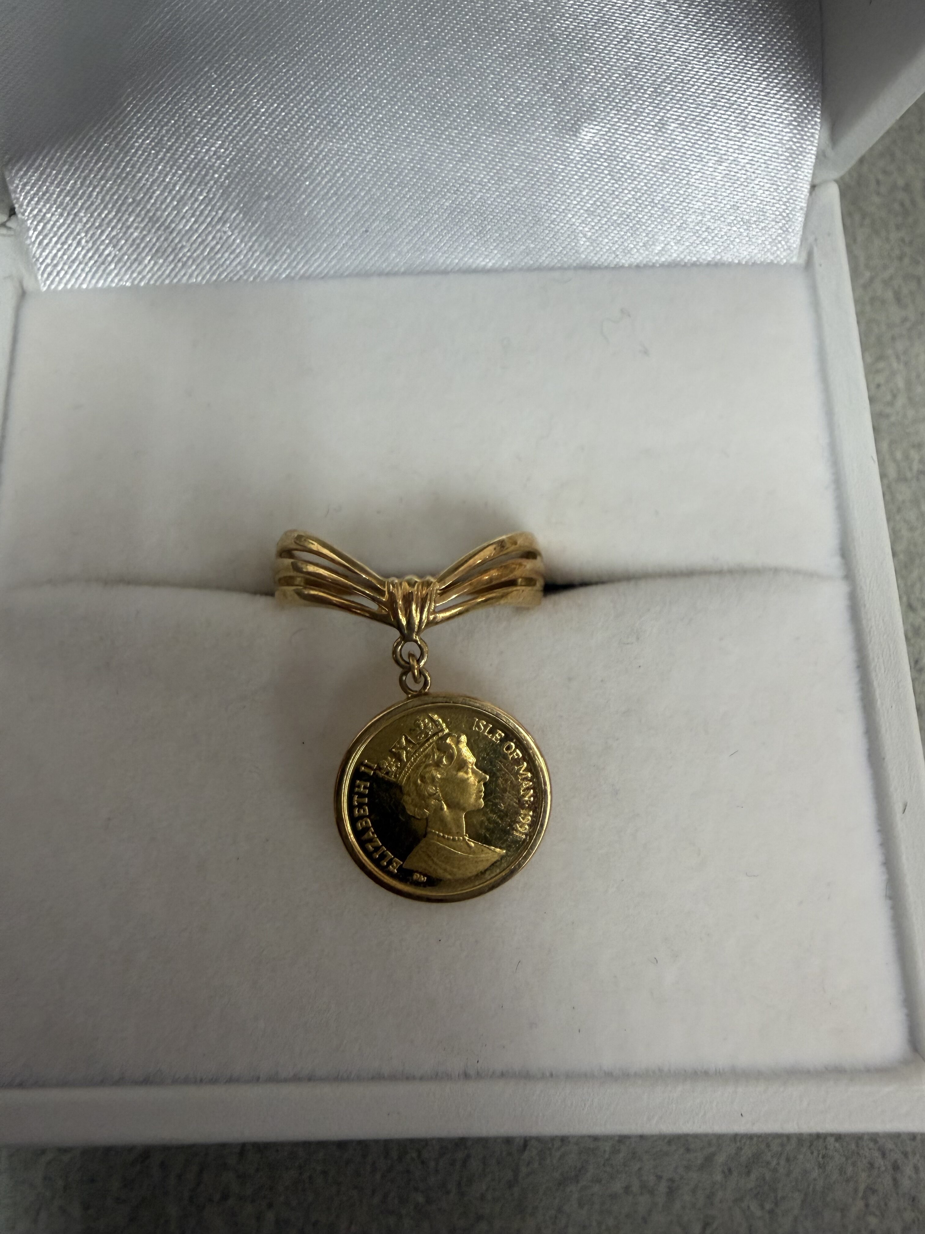 【買取実績：青山店】k18 K24コインリング