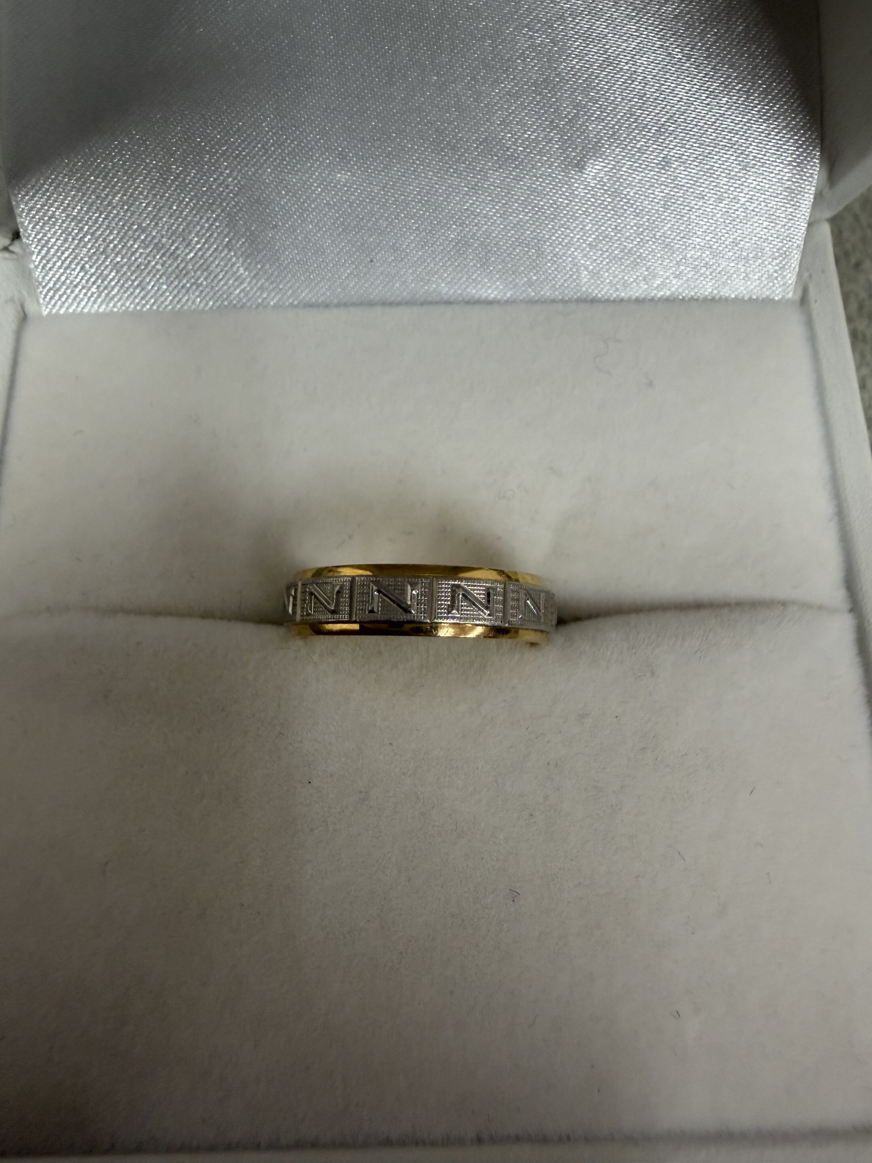 【買取実績：福崎店】k18pt900コンビリング