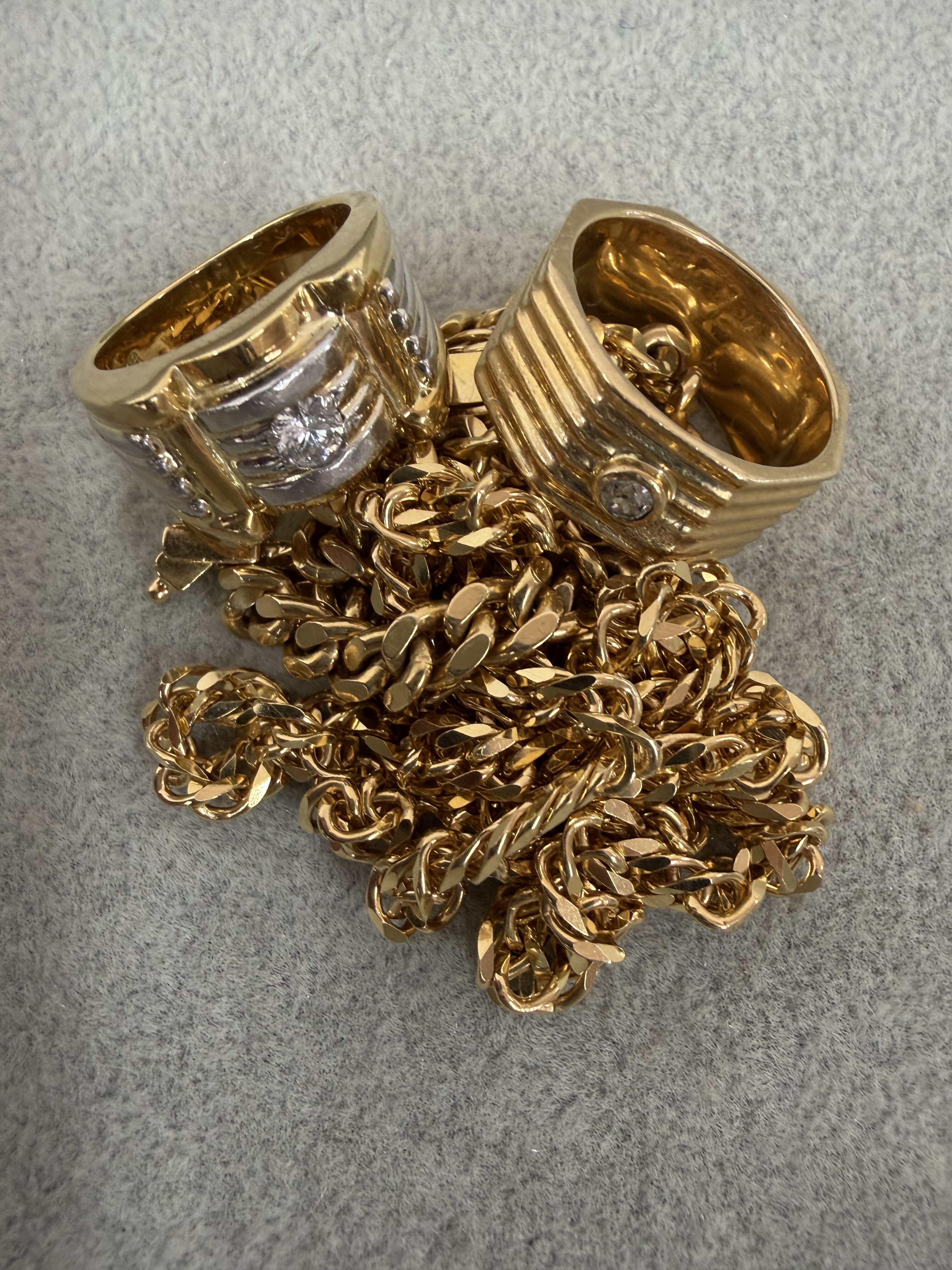 【買取実績：福崎店】k18リング・ネックレス・ブレスレット